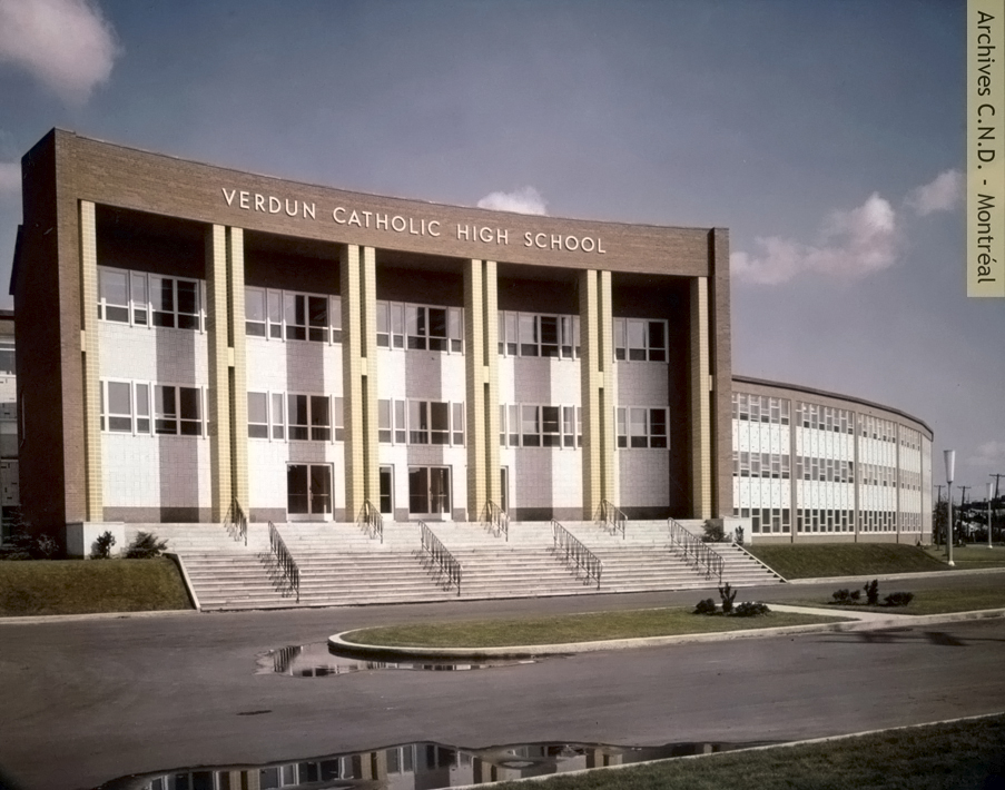 Exterior view - Verdun Catholic High School