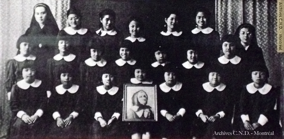 War orphans adopted by the convent