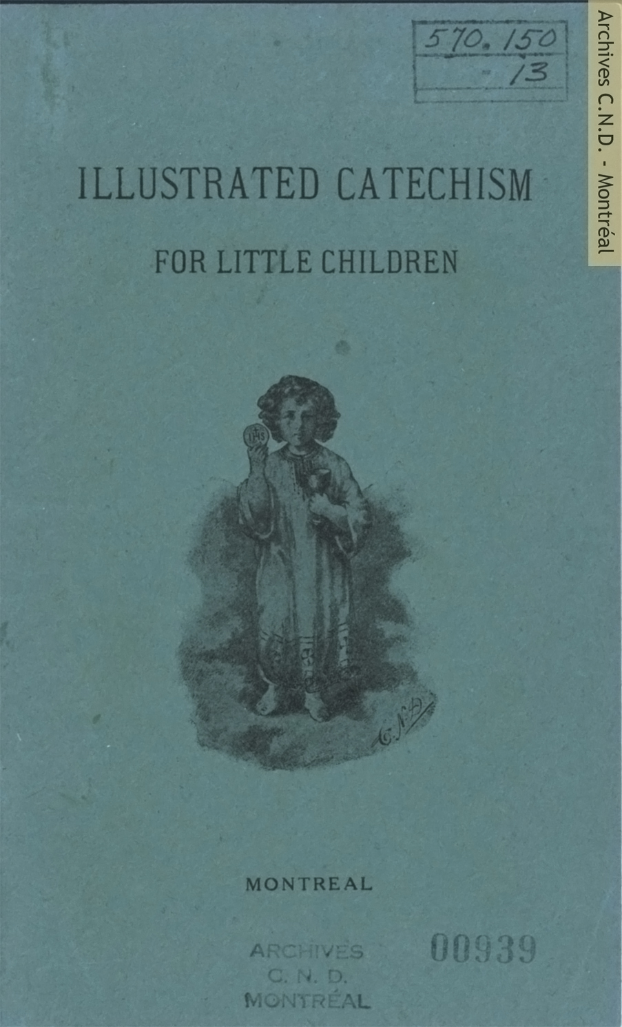 Página tapa - Illustrated Catechism for little children
