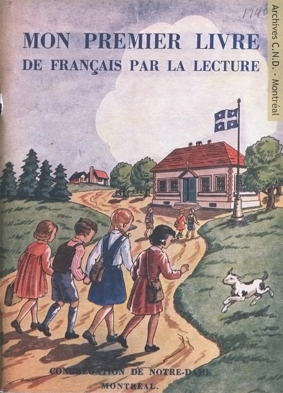 Cover page - Mon premier livre de français par la lecture