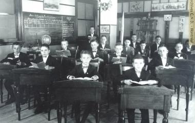Students in the "Cours préparatoire classique et scientifique" at collège Notre-Dame-de-Bellevue