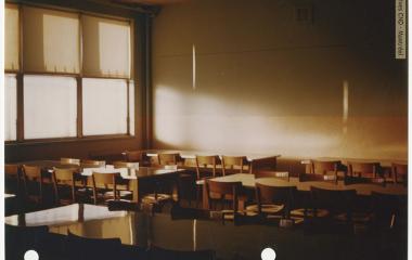Classroom at collège Regina Assumpta