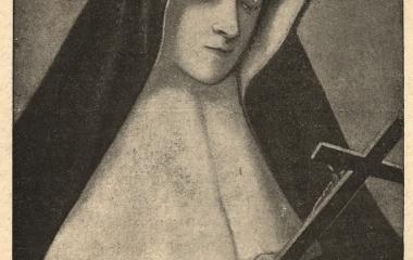 Portrait of Sister Alix Le Clerc, named Mother Thérèse de Jésus