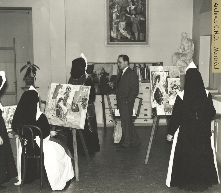 Fine Arts course at collège Marguerite-Bourgeoys