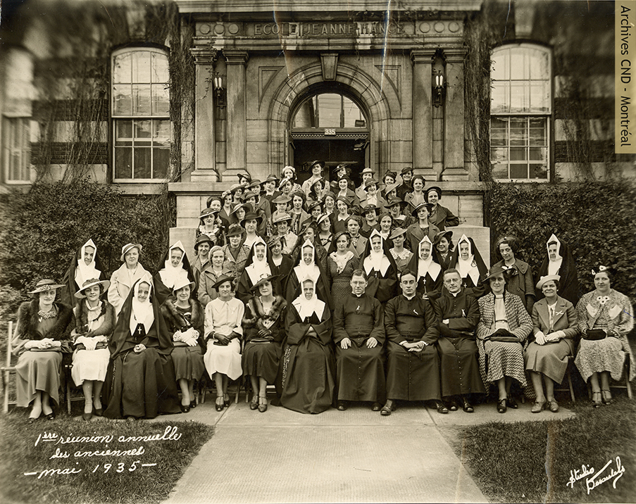 First annual meeting of the alumnae of Jeanne-Mance School