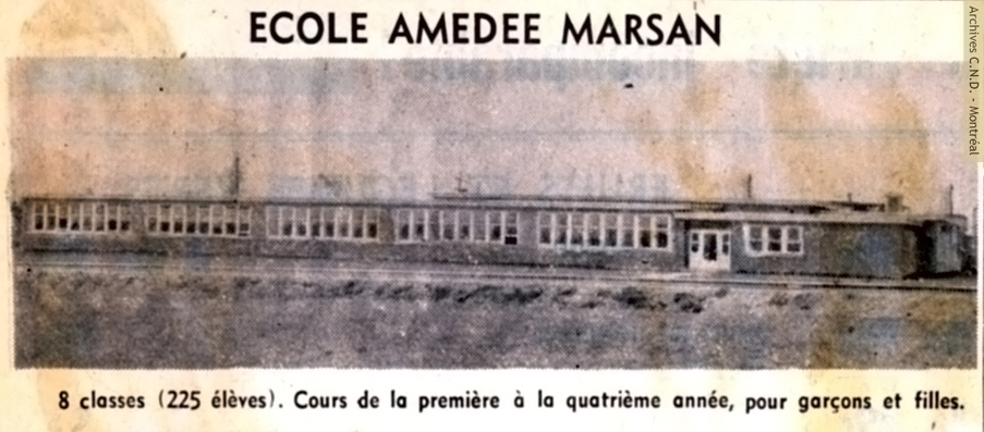 Exterior view - École Amédée-Marsan / École Marsan