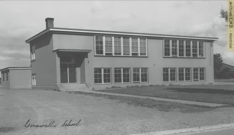 Exterior view - Cornwallis School