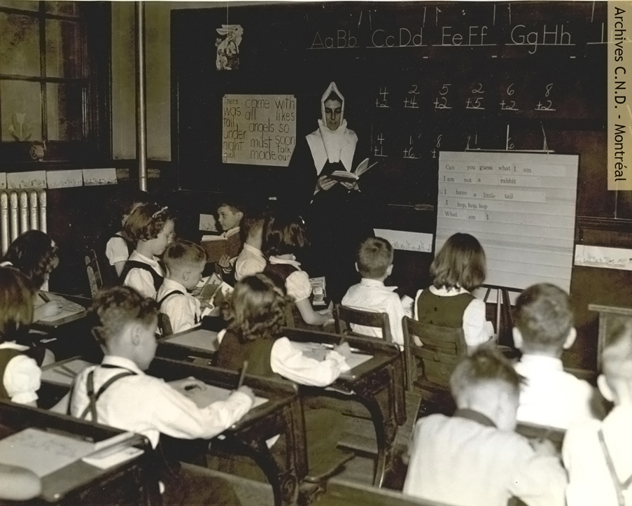Primary class at Saint Paschal Baylon Convent