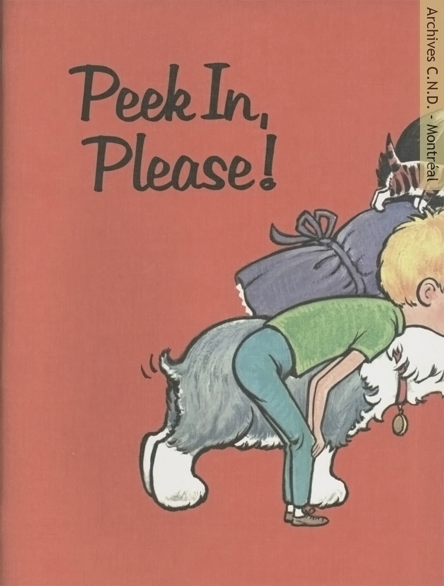 Cover page - Peek in, please! (覗いて、お願いだから！）