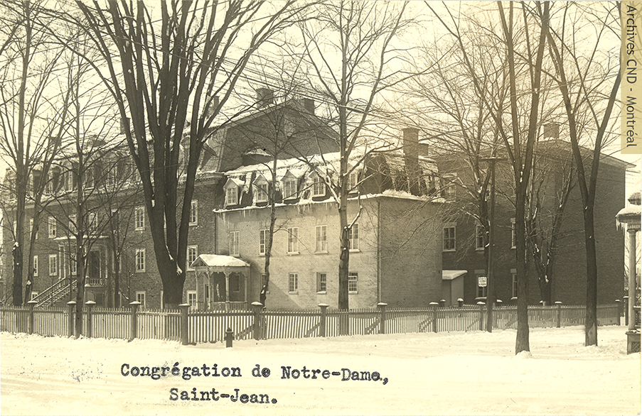 Vista exterior - Pensionnat de la Congrégation de Notre-Dame / Pensionnat Saint-Jean-de-Québec