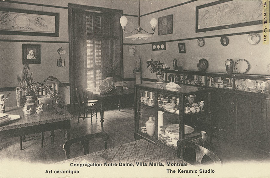 Ceramic art studio at Villa Maria convent