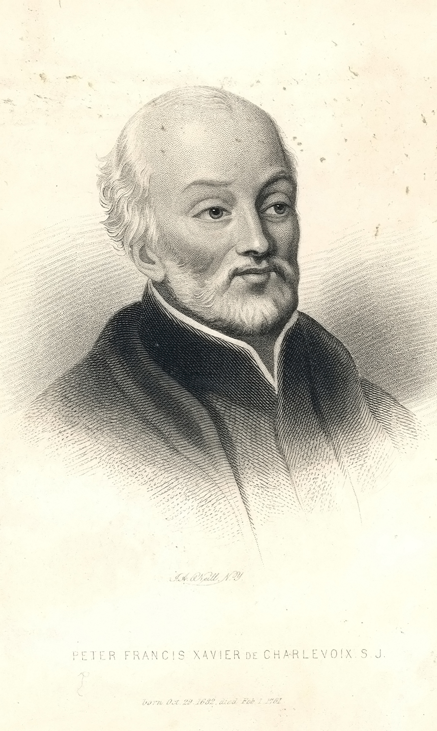 Retrato de Pierre-François-Xavier de Charlevoix
