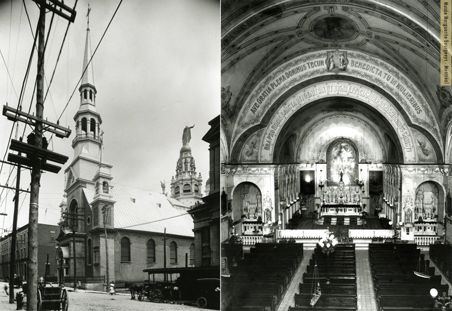 Chapel and choir loft of Notre-Dame-de-Bon-Secours (early 20th century)