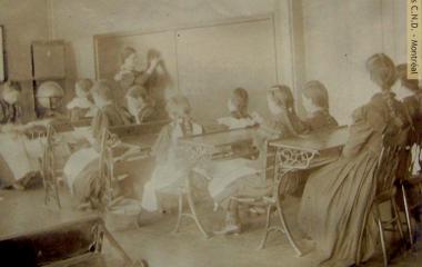 Class at Sainte-Anne Academy