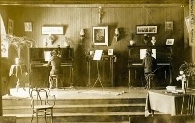 First music and theatre room at the convent