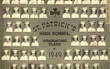 Pictures of Saint Patrick High School students