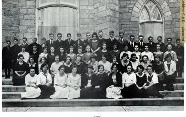 Saint Edward School students