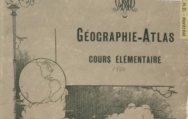 Page couverture - Géographie-Atlas - Cours élémentaire
